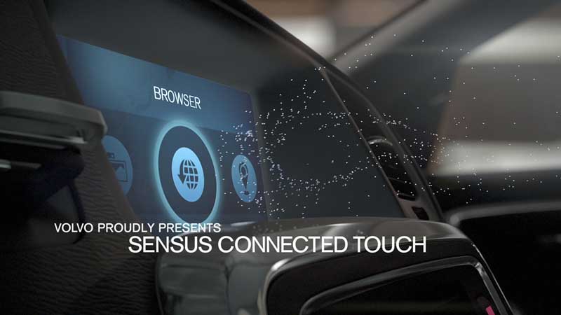 reddot design award για το Volvo Sensus Connected Touch